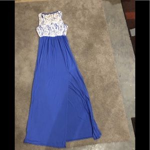 Pink Blush Maternity Dress